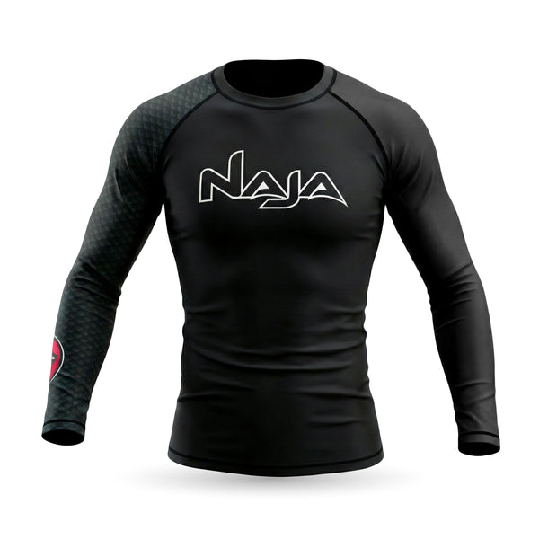 RASH GUARD MANGA LONGA UNISSEX JIU-JITSU SNAKE - NAJA