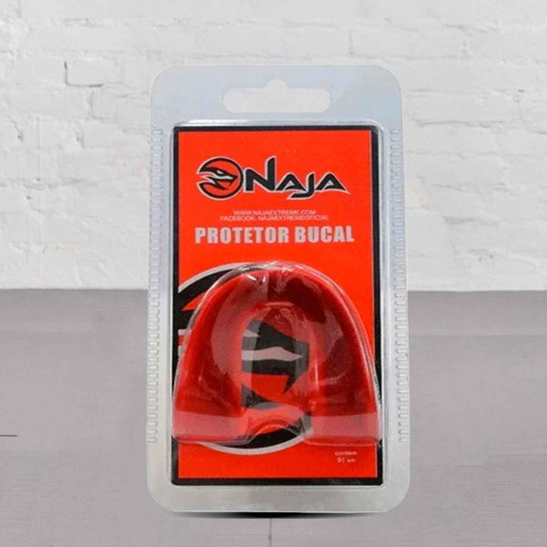 Protetor Bucal Blister Simples Vermelho