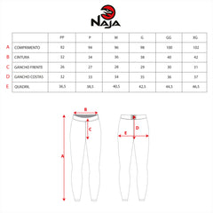 CALÇA DE COMPRESSÃO MASCULINA - NAJA