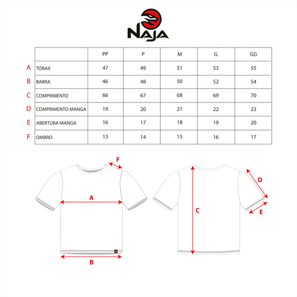 CAMISETA UNISSEX - NAJA