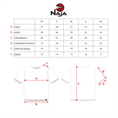 CAMISETA UNISSEX - NAJA