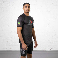 Rash Guard Manga Murta Black Naja