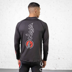 Rash Guard Black Manga Longa Naja