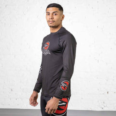 Rash Guard Black Manga Longa Naja