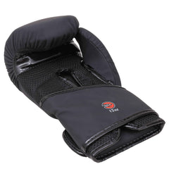 Kit Boxe e Muay Thai Luva + Bandagem + Bucal Naja Black Line