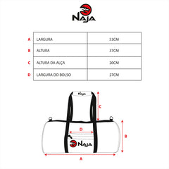 BOLSA DE TREINO BATMAN - NAJA
