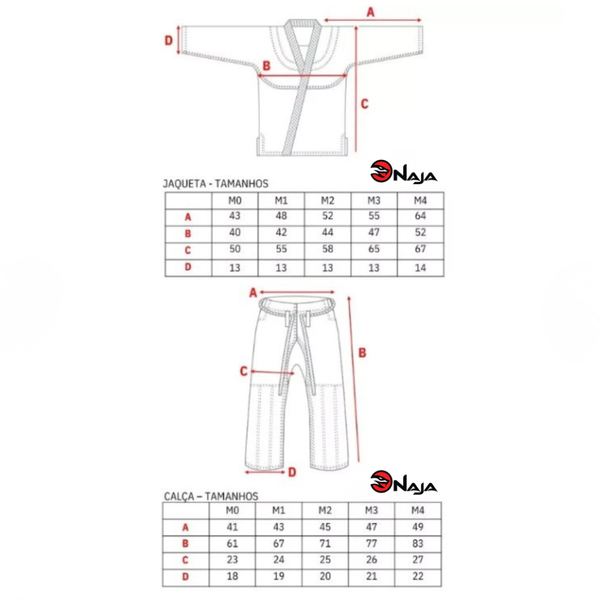KIMONO HEROIC INFANTIL - NAJA