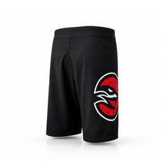 BERMUDA MMA MASCULINA PRETO E VERMELHO - NAJA