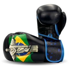 KIT BOXE E MUAY THAI LUVA + BANDAGEM NAJA PAÍSES