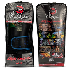 KIT BOXE E MUAY THAI LUVA + BANDAGEM NAJA PAÍSES
