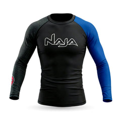 RASH GUARD MANGA LONGA UNISSEX JIU-JITSU SNAKE - NAJA