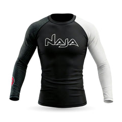 RASH GUARD MANGA LONGA UNISSEX JIU-JITSU SNAKE - NAJA