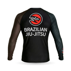 RASH GUARD MANGA LONGA UNISSEX JIU-JITSU SNAKE - NAJA