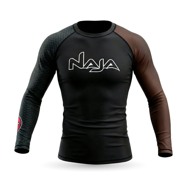RASH GUARD MANGA LONGA UNISSEX JIU-JITSU SNAKE - NAJA