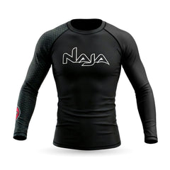 RASH GUARD MANGA LONGA UNISSEX JIU-JITSU SNAKE - NAJA