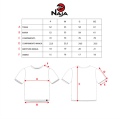 CAMISETA UNISSEX - NAJA